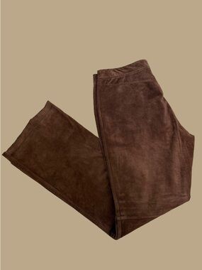 2000s Y2K Genuine Leather BCBG Pants
